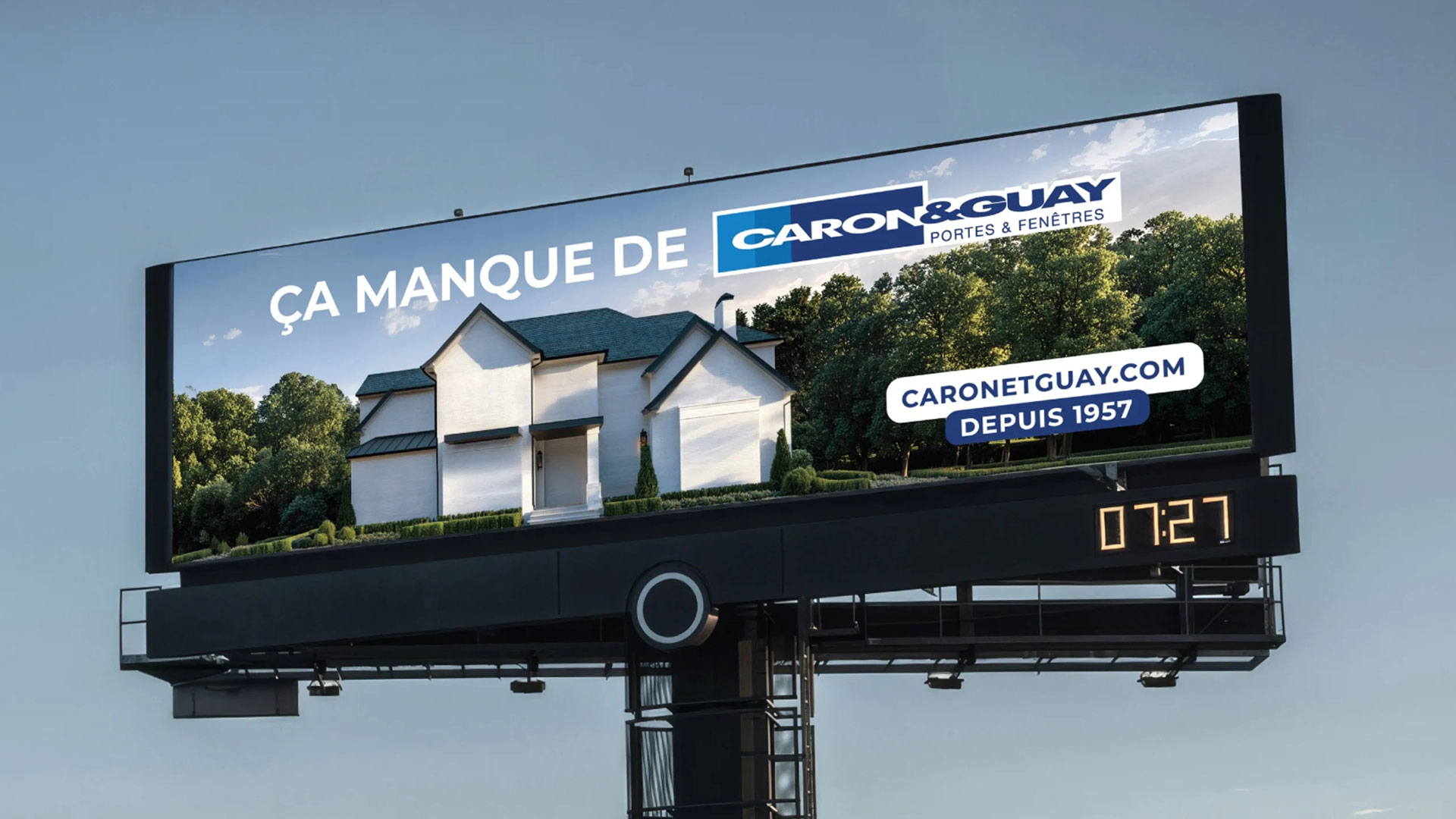 Une évolution importante de l'image de marque Caron & Guay